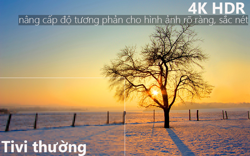 công nghệ 4K HDR Smart Tivi Samsung 4K 65 inch UA65NU7100
