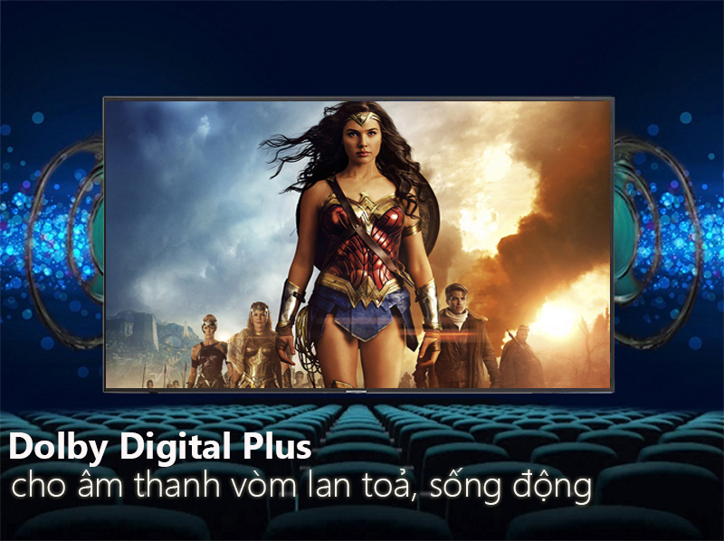 công nghệ Dolby Digital Plus Smart Tivi Samsung 4K 65 inch UA65NU7100