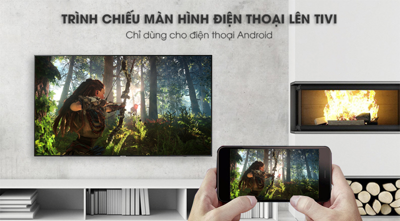 ứng dụng Screen Mirroring Smart Tivi Samsung 4K 65 inch UA65NU7100
